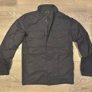 Nike Men's Dark Gray Military Jacket